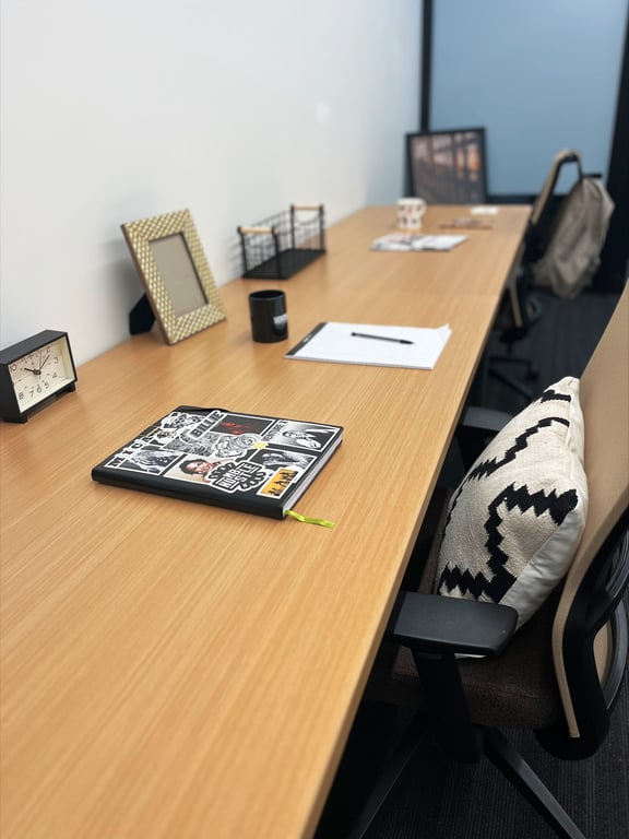 An interior shot of Private Office