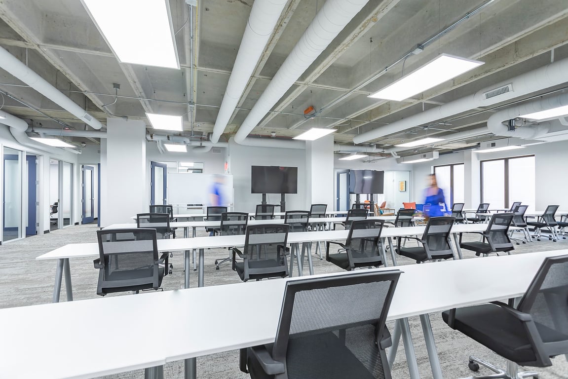 An interior shot of Training Suite