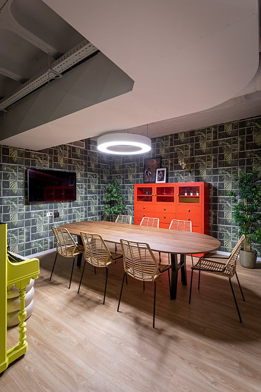 An interior shot of Mozart Room