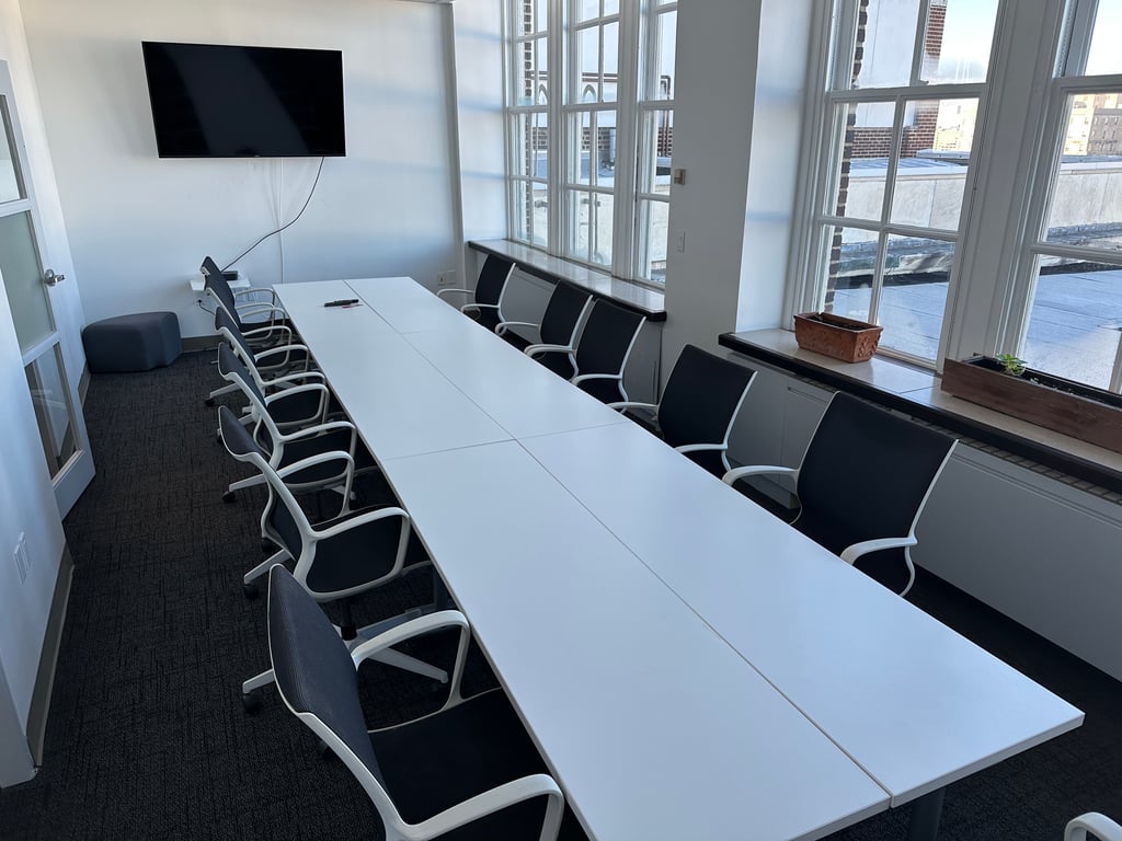 An interior shot of Editorial Board Room