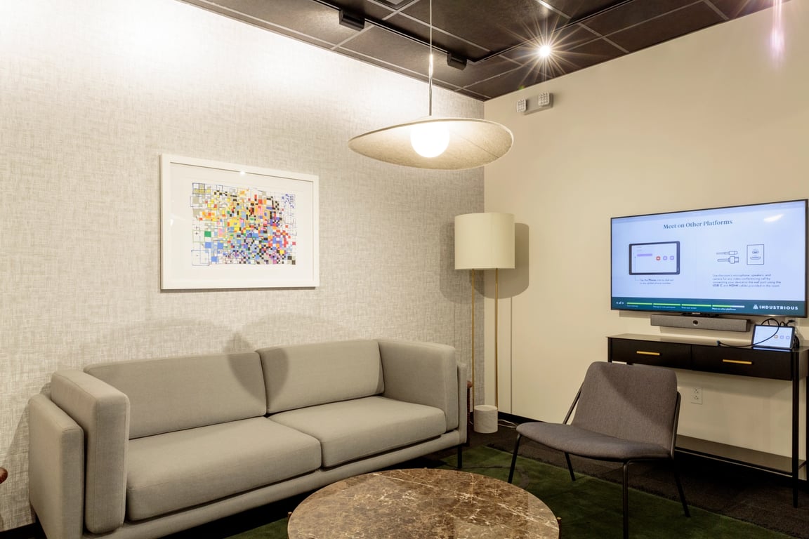 An interior shot of Conf Room B