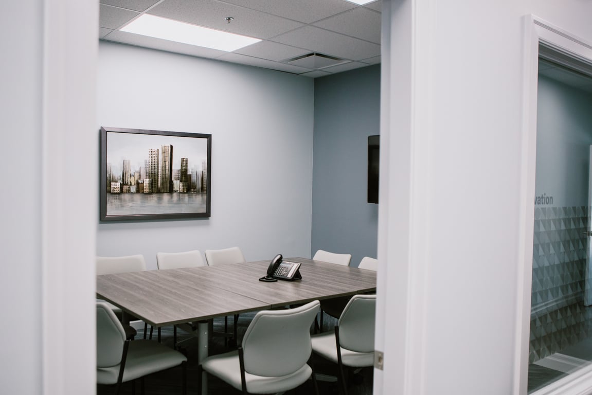 An interior shot of Innovation Meeting Room
