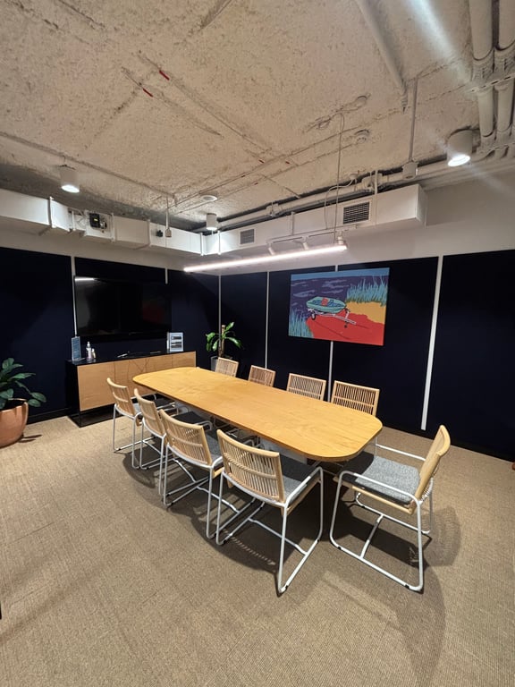 An interior shot of The Board Room