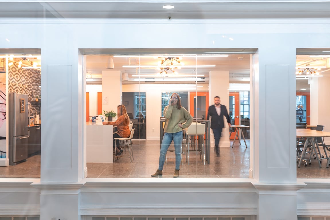 An interior shot of Monthly Coworking Membership