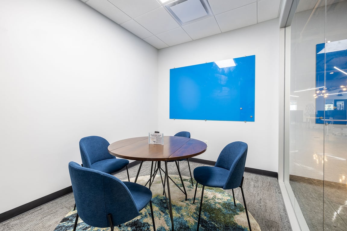 An interior shot of Huddle Room