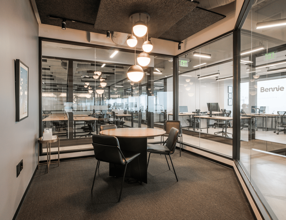 An interior shot of Huddle C