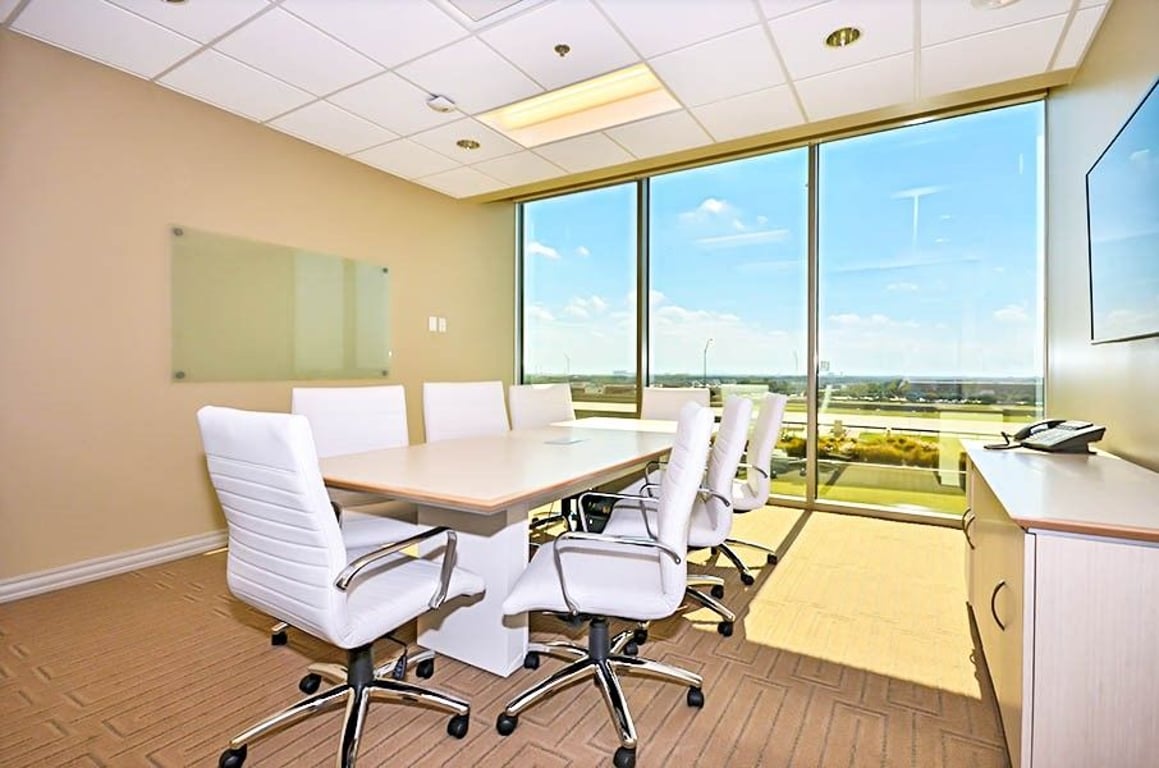 An interior shot of 8 Person Meeting Room