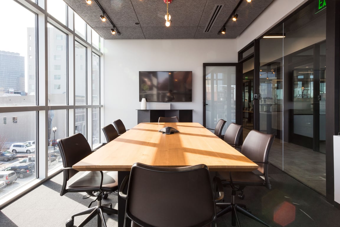 An interior shot of Conference Room B