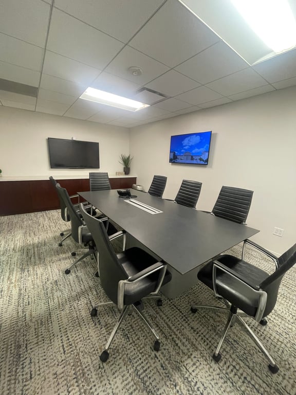 An interior shot of Center City Video Conference Room