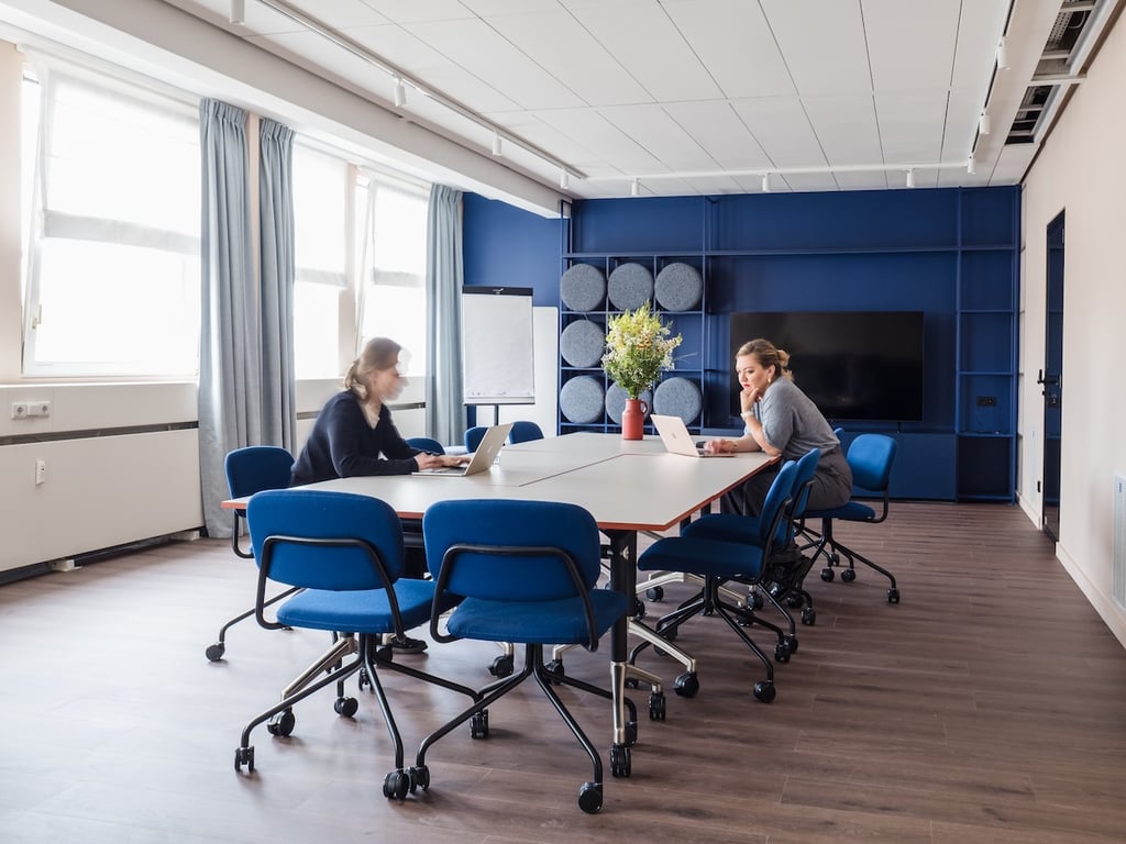 An interior shot of Collab Room