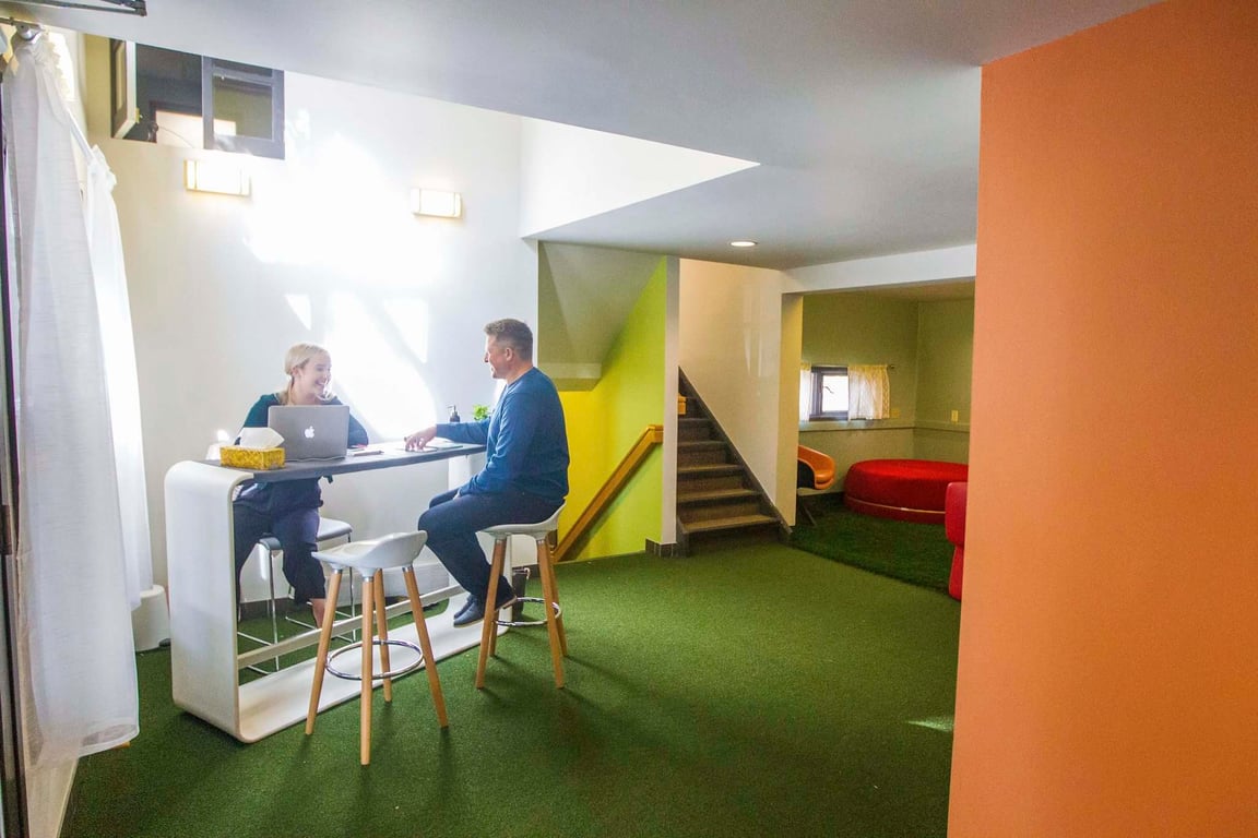 An interior shot of Launch Coworking Space - Village