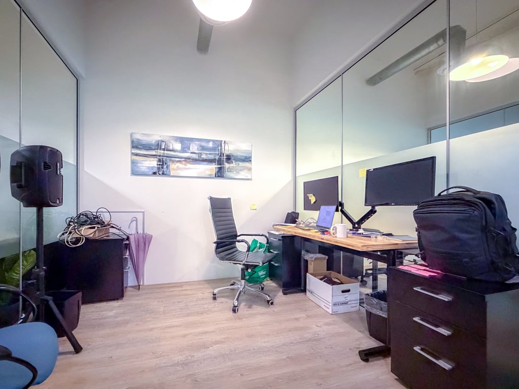 An interior shot of 4-Person Office