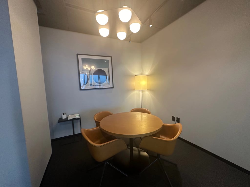 An interior shot of Huddle A