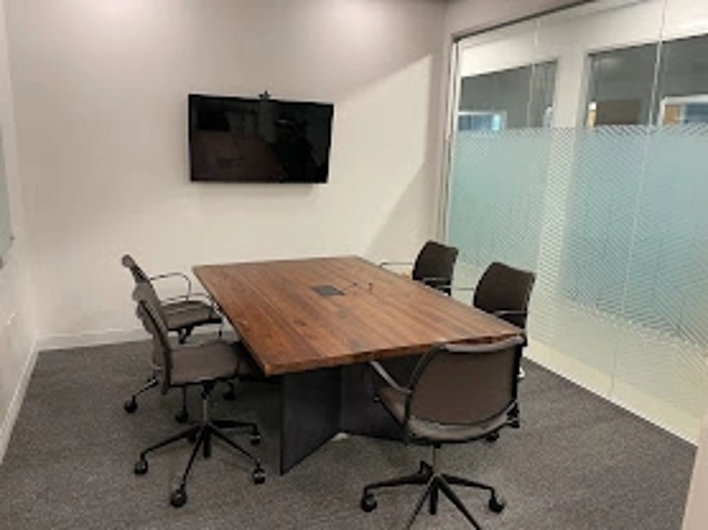 An interior shot of Conf. Room H