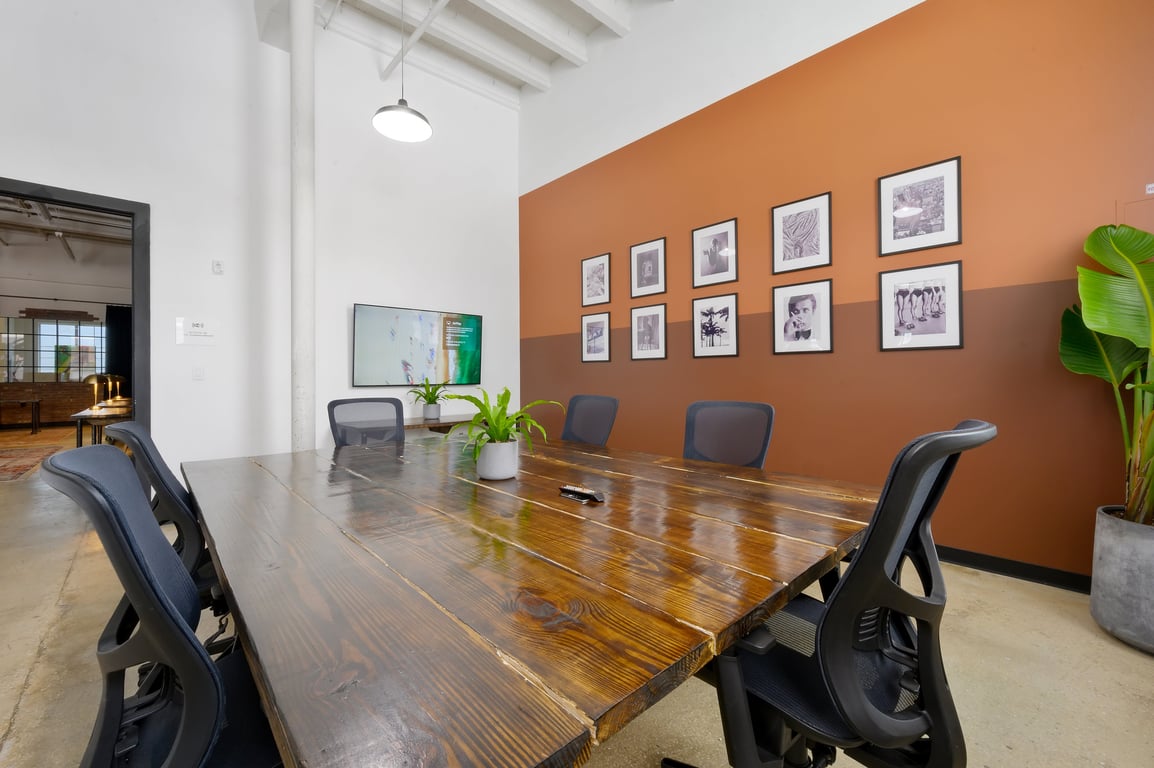 An interior shot of Conference Room 2
