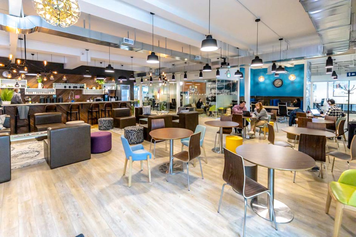 An interior shot of Spacious Etobicoke Event Venue – Perfect for Corporate & Social Gatherings