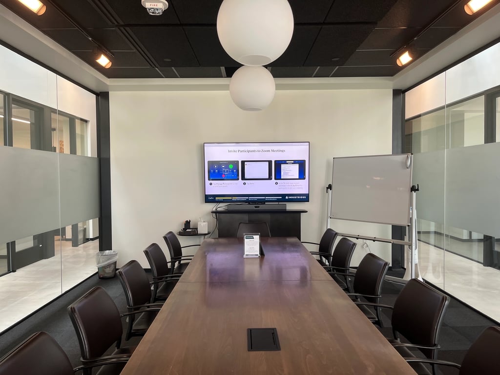 An interior shot of Conference D