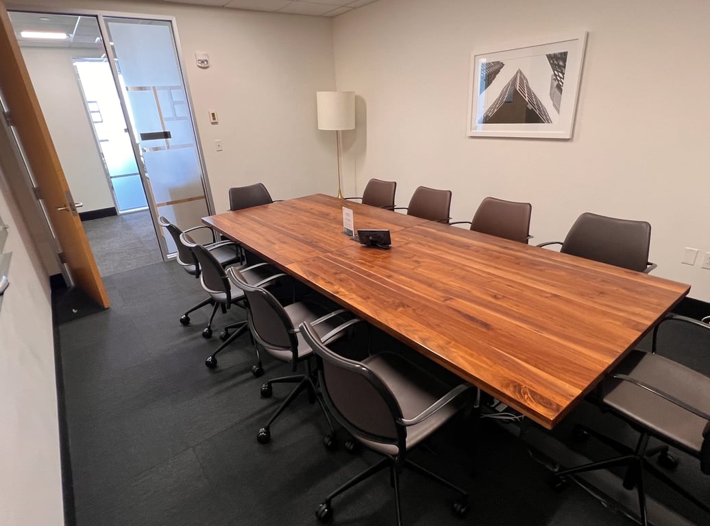 An interior shot of Conf Room E