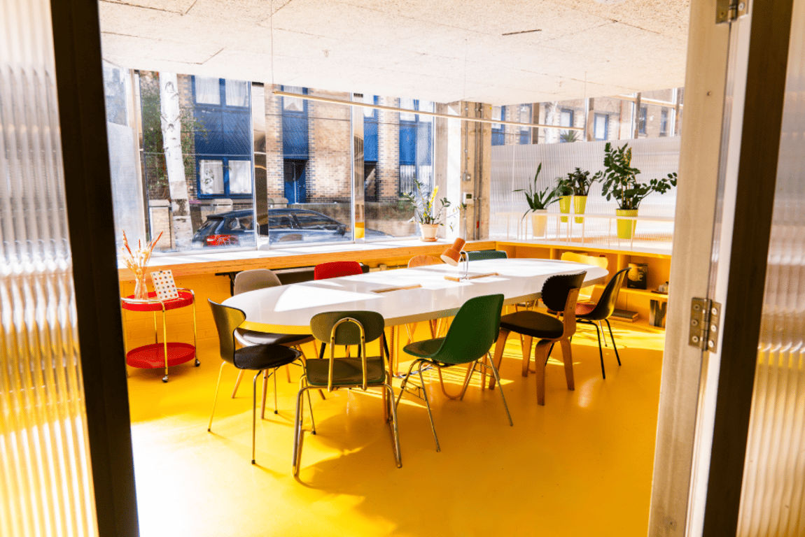 An interior shot of Second Home - Spitalfields - Nassim Taleb (GF)