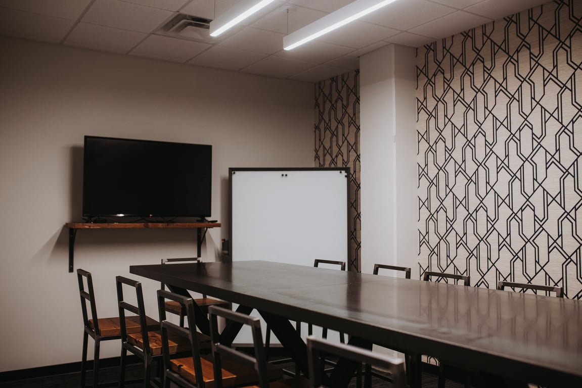 An interior shot of Montgomery Conference Room