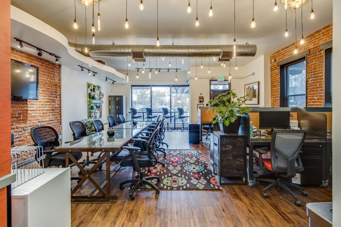 An interior shot of Shift Workspaces - Corona