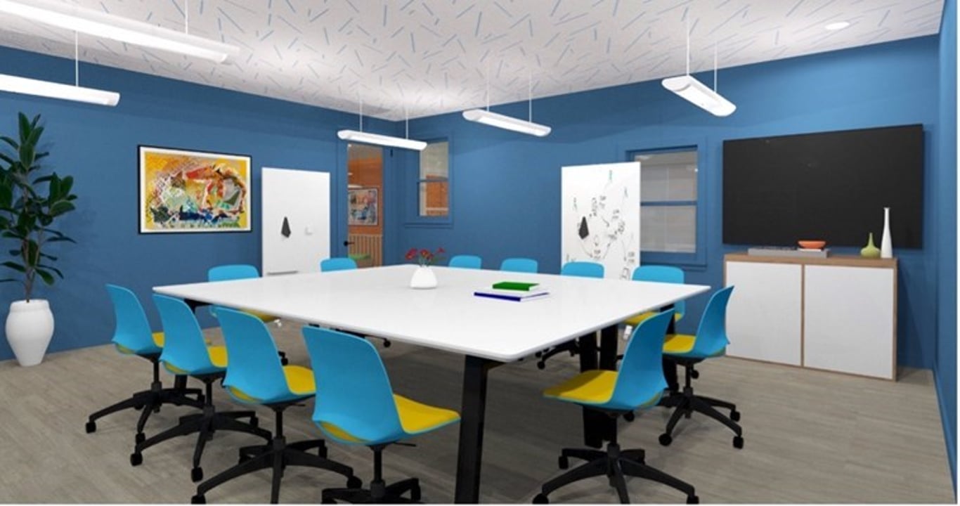 An interior shot of Equity Conference Room 202B