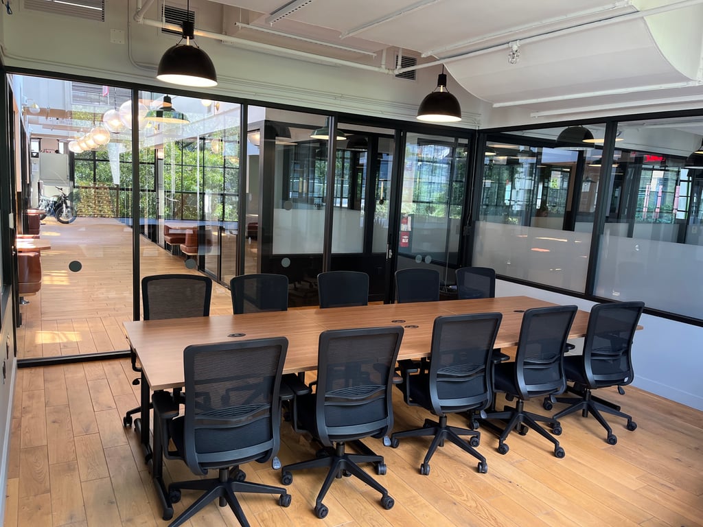 An interior shot of Large Office Meeting Room