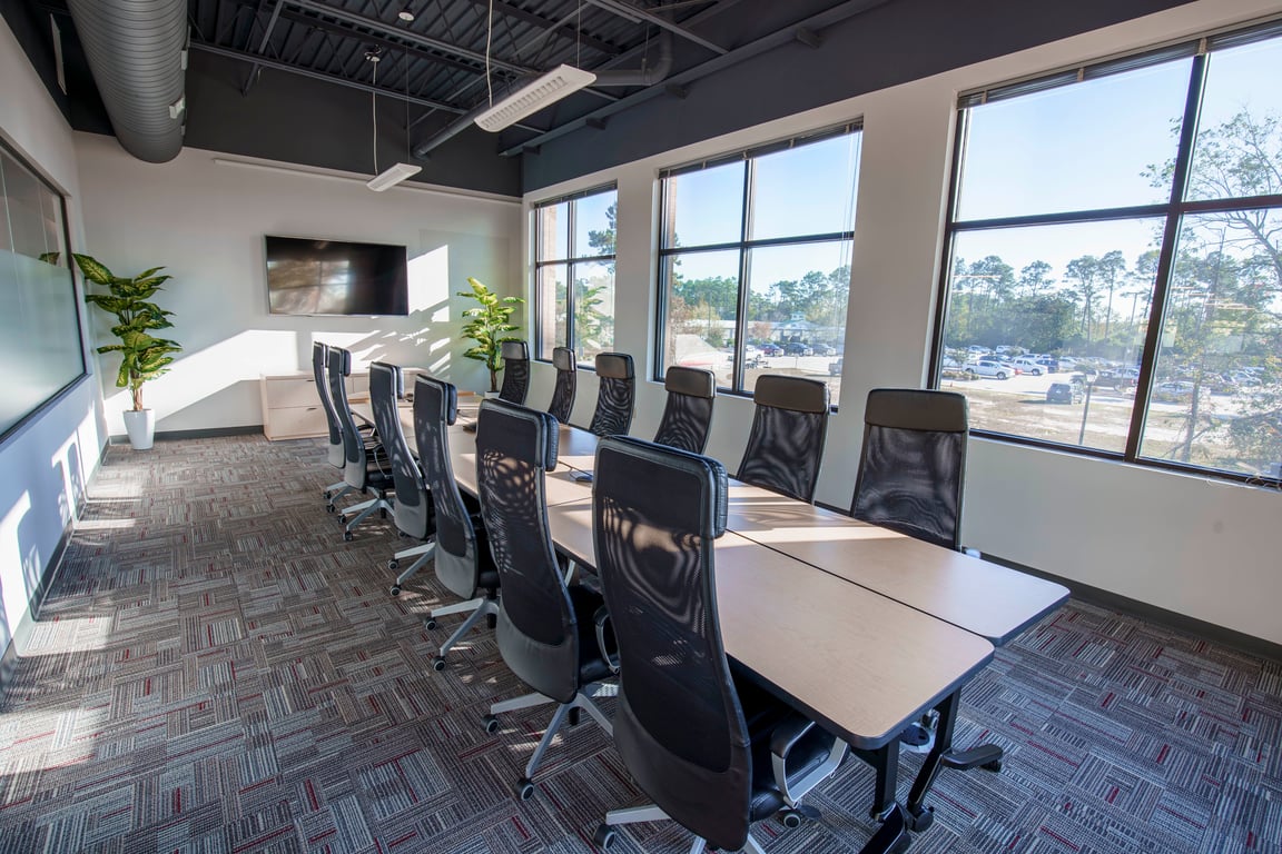 An interior shot of Large Conference Room