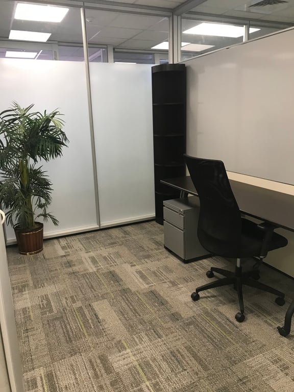 An interior shot of Bronze Interior Office