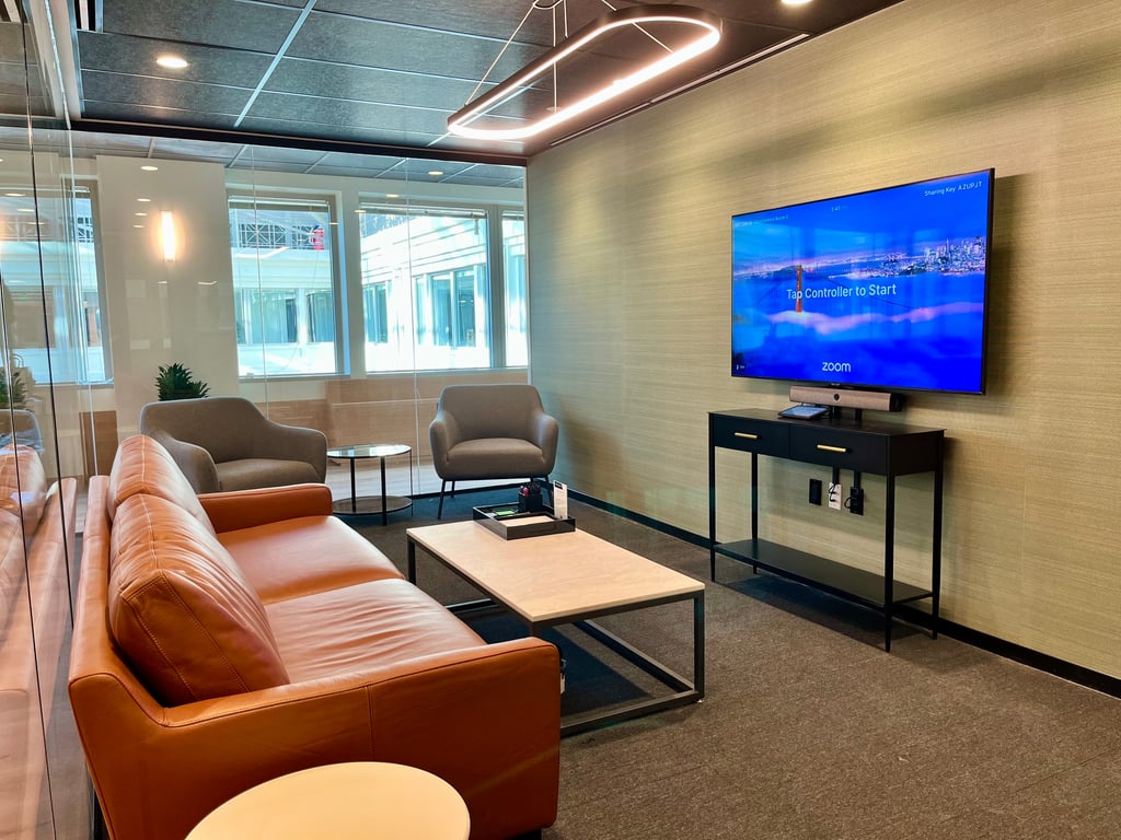 An interior shot of Conference G