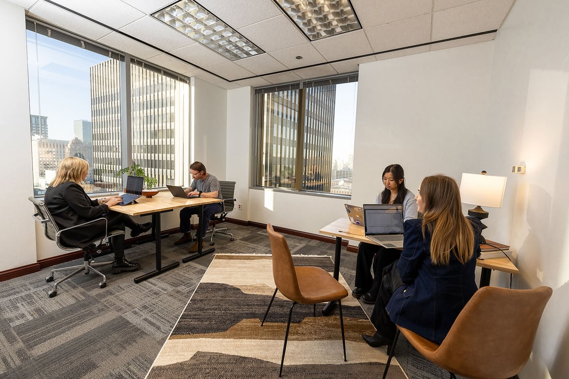 An interior shot of Team Day Office