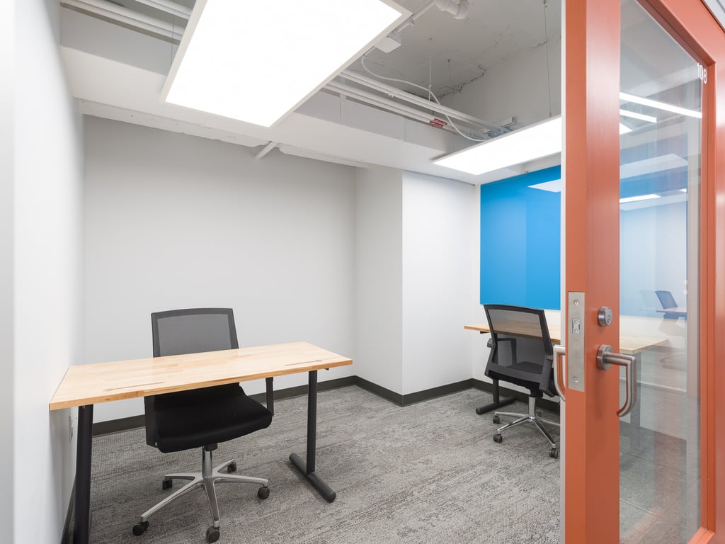 An interior shot of Private Day Office