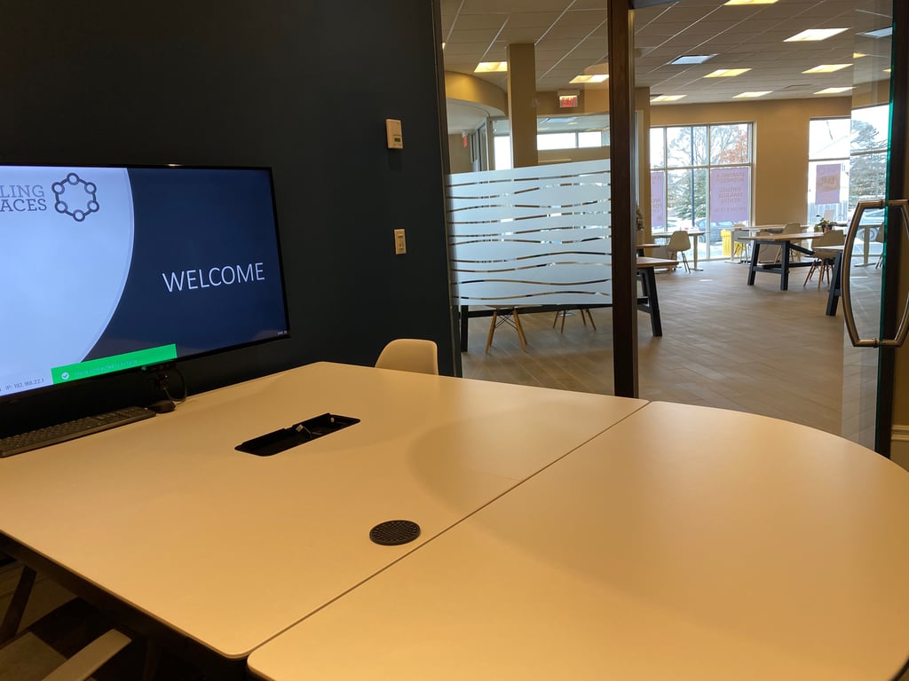 An interior shot of Meeting Room