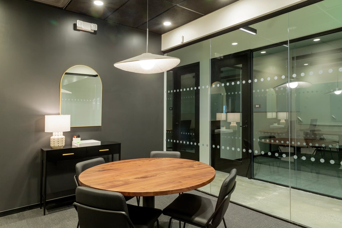 An interior shot of Conf Room G