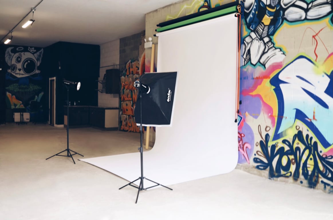 An interior shot of Photo Studio