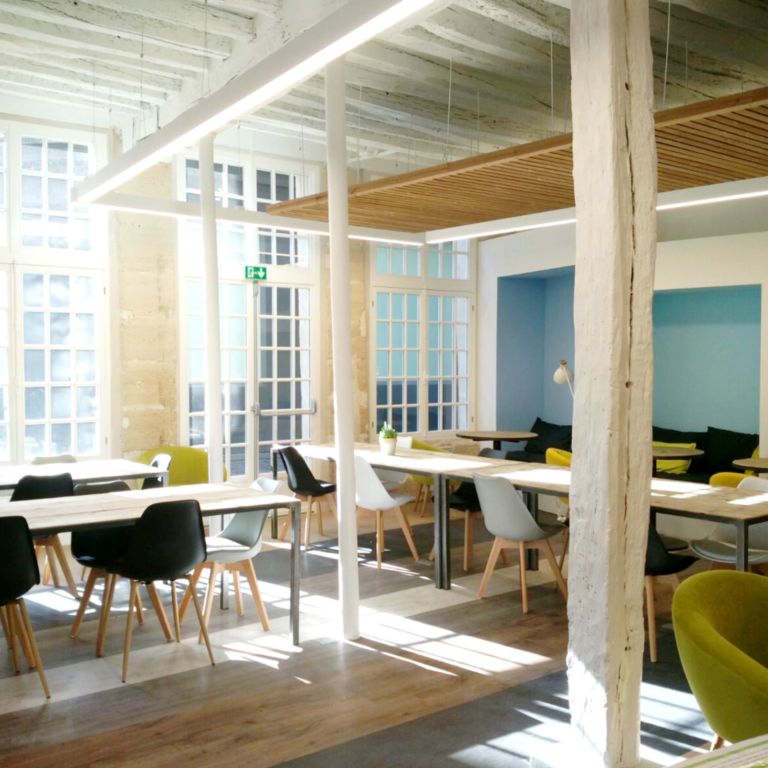 An interior shot of myCowork Beaubourg