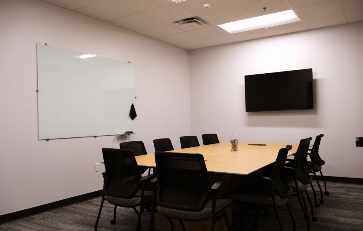 An interior shot of e|spaces - Brentwood