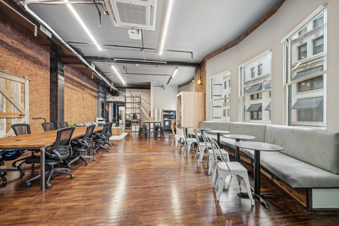 An interior shot of Versatile Meeting Room + 2 Breakout Room