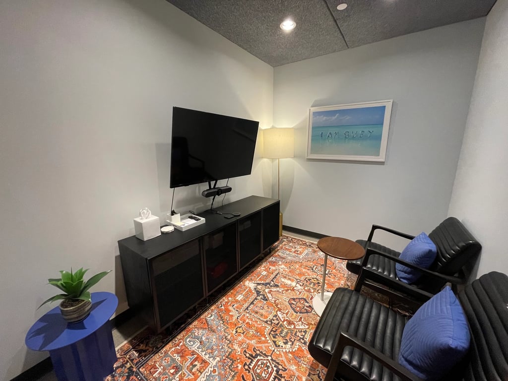 An interior shot of Huddle Room