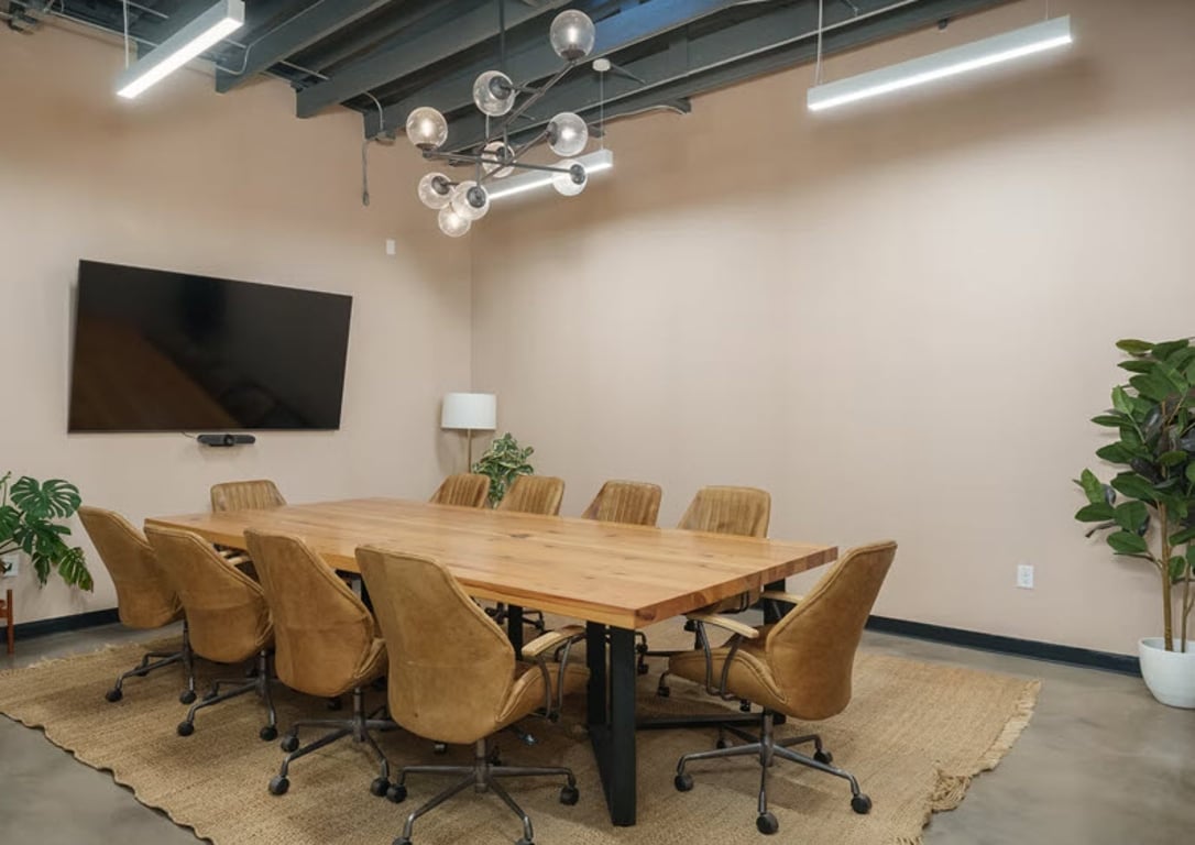 An interior shot of Rise Conference Room