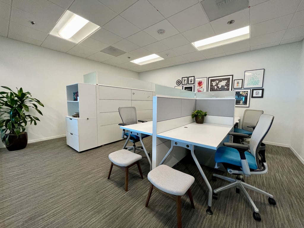 An interior shot of Team Office