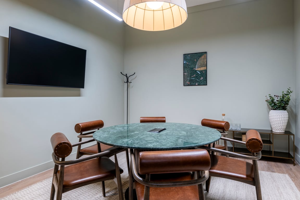 An interior shot of 6 Person Meeting Room (3)