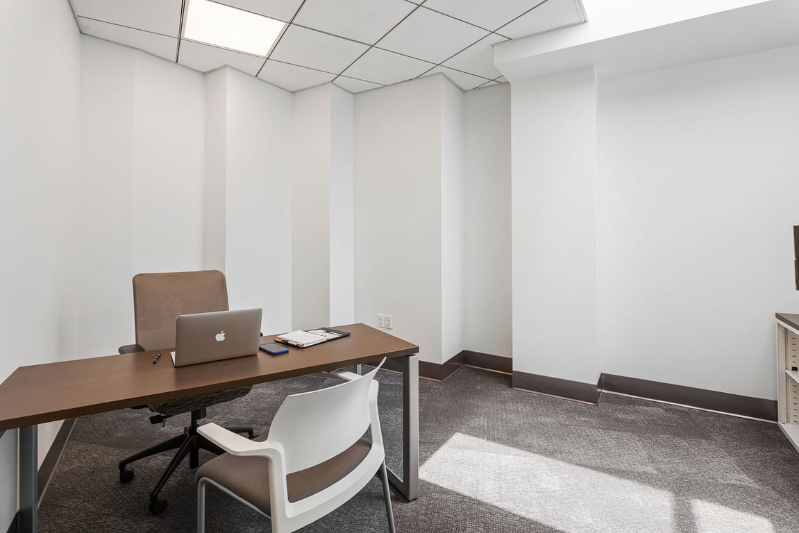 An interior shot of 1 Person Private Skylight Office