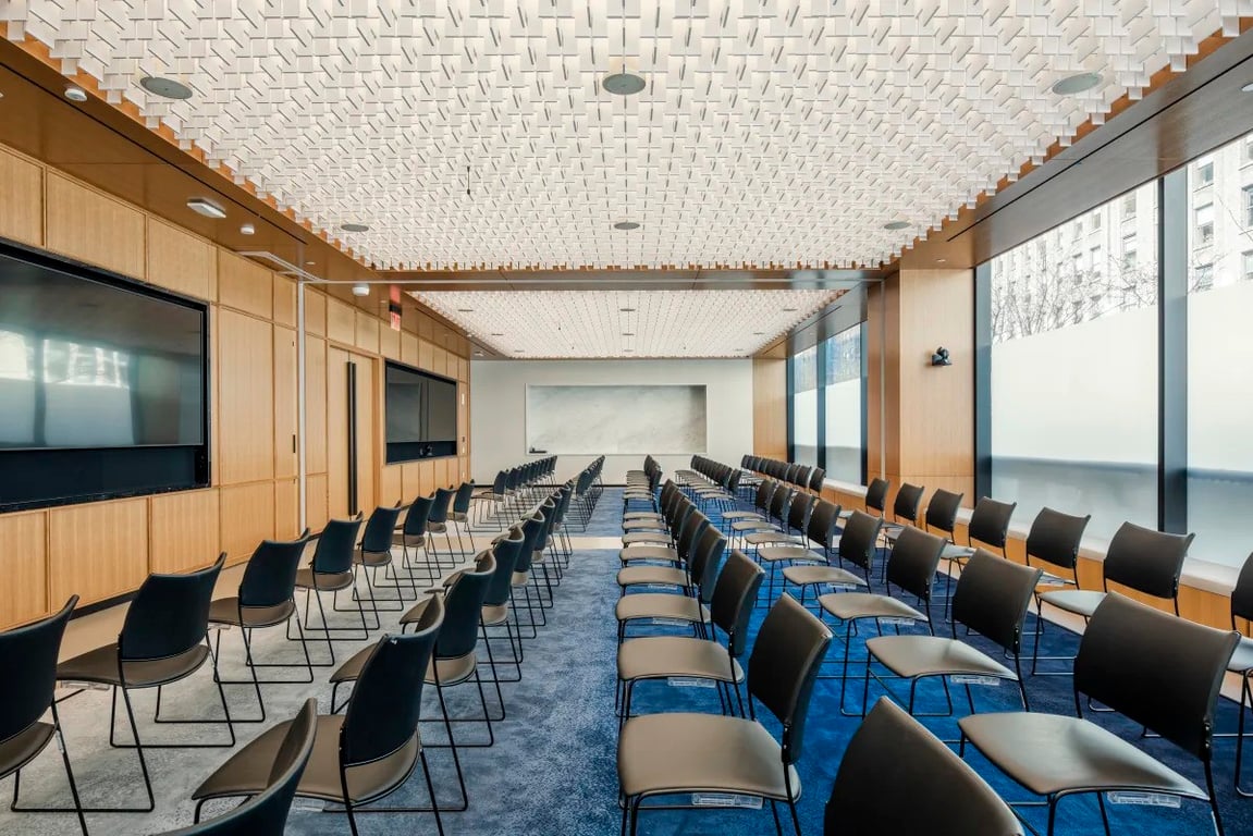 An interior shot of Grand Assembly