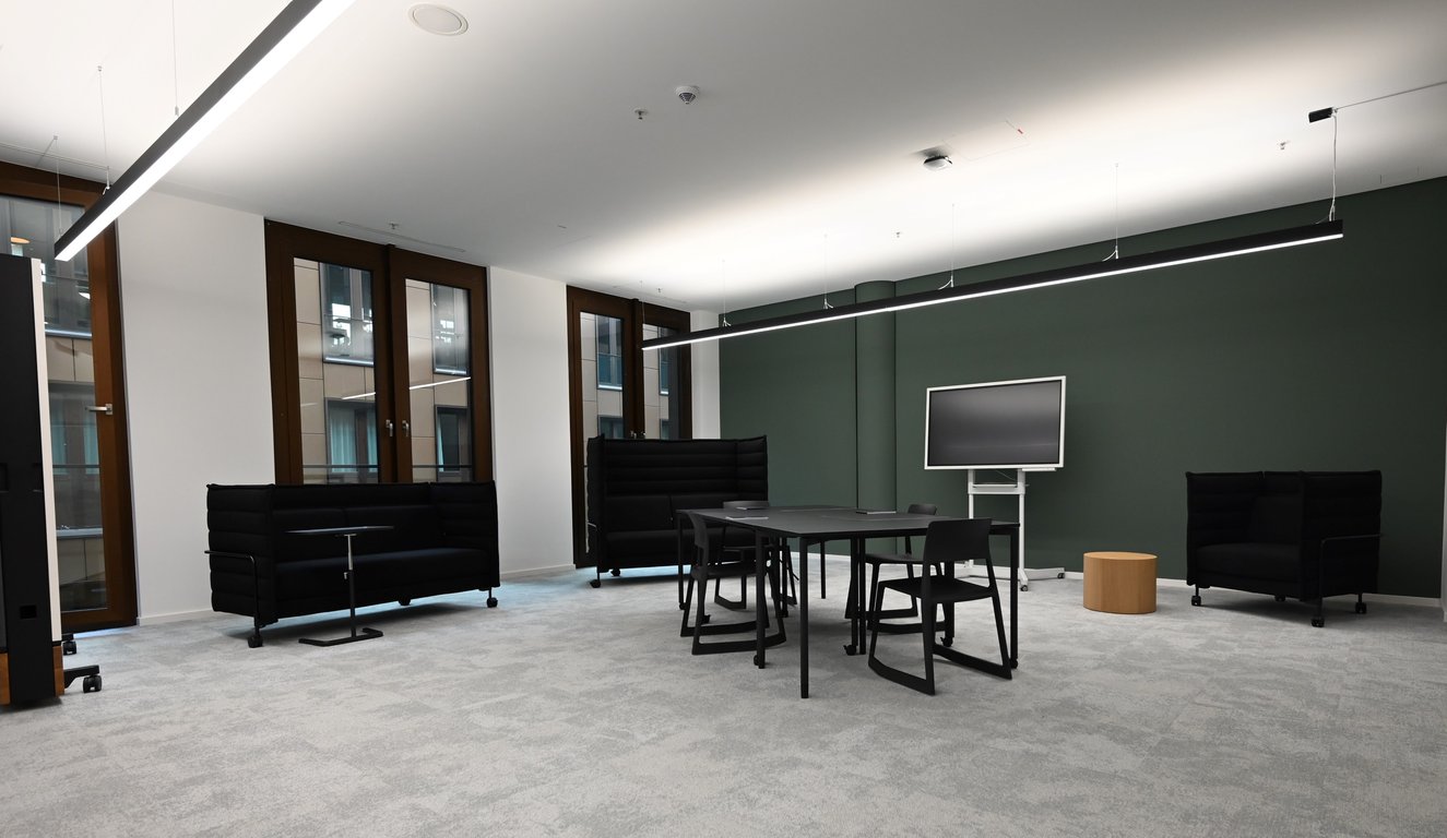 An interior shot of Workshop Room