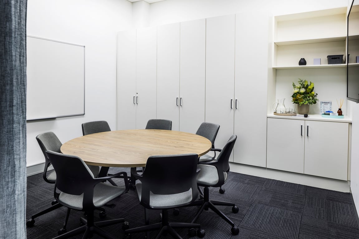 An interior shot of Barwon I 7 person  Meeting Room