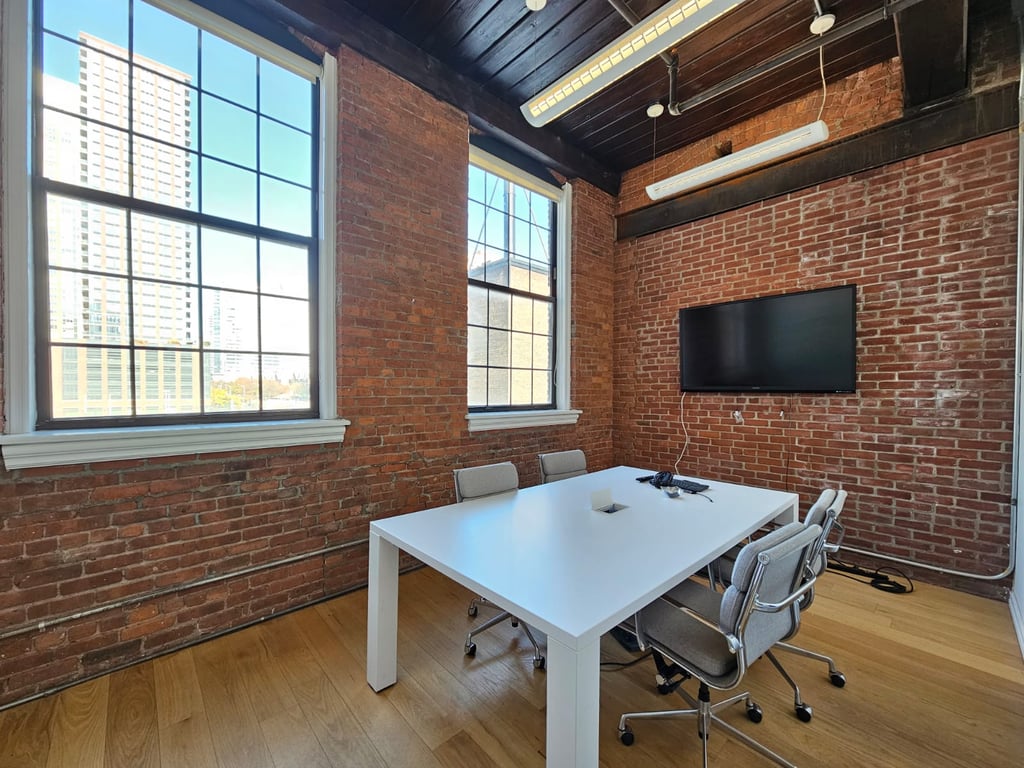 An interior shot of Meeting room #1