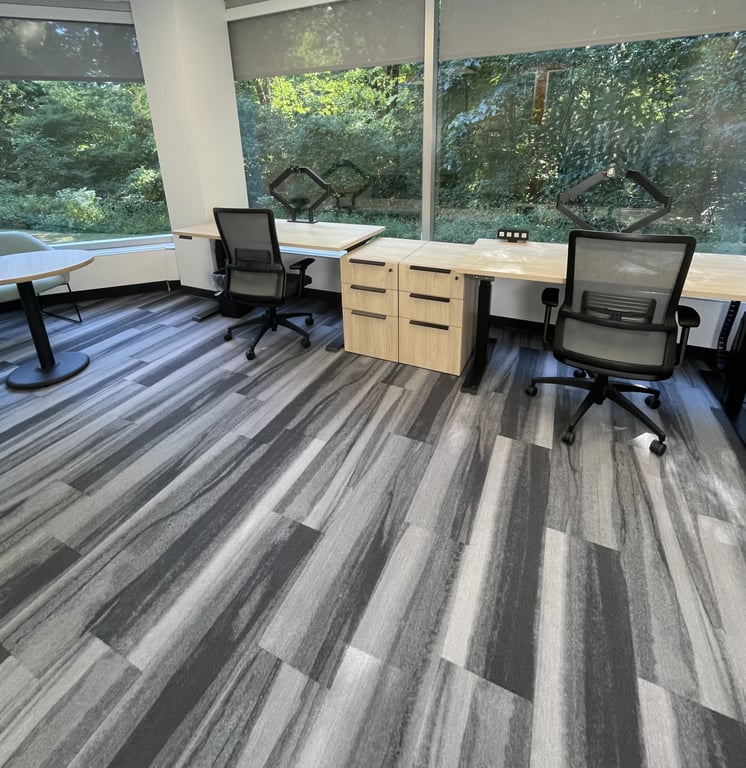 An interior shot of Office #132