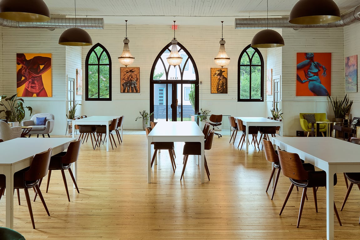 An interior shot of The Cathedral ATX