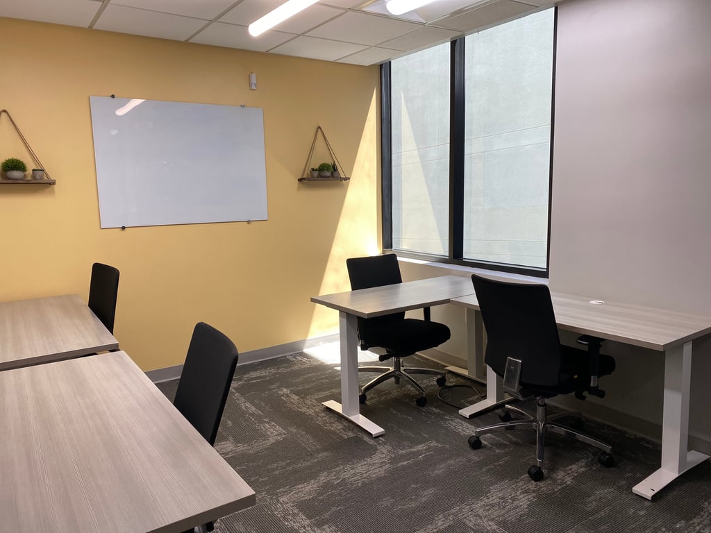 An interior shot of 6-Person Private Office